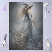 Ethereal Heks Gothic Sfeervolle Fantasie voor Deco Tissuepapier (Craft)
