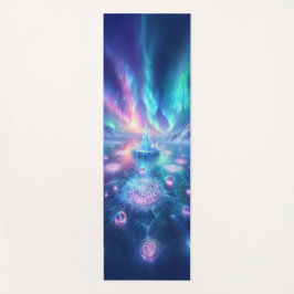 Ethereal Ice Crystal Fantasy Design Yogamat