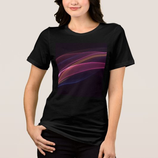Ethereal light Tri-Blend shirt (Voorkant)