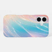 Ethereal Light Veil Streamline Phone Case iPhone 16 Hoesje (Achterkant horizontaal)
