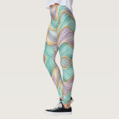 Ethereal Light Waves | Seamless Iridescent Leggings (Links)