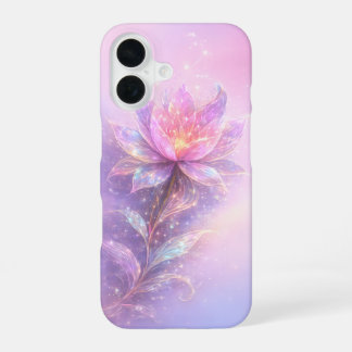 Ethereal Lotus Licht iPhone 16 Hoesje