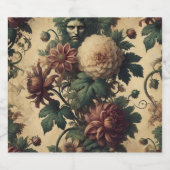 Ethereal Menace – Gothic Botanical Design Bier Etiket (Enkel label)