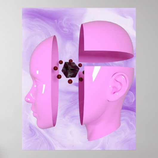 Ethereal Mind, Massive Consciousness Poster (Voorkant)