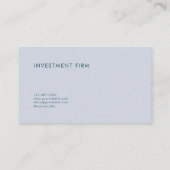 Ethereal Misty Fjord Landscape Gold Frame Serene Visitekaartje (Achterkant)