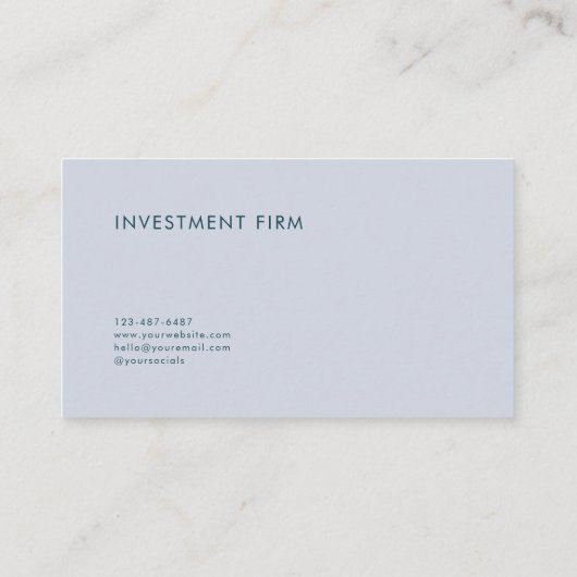 Ethereal Misty Fjord Landscape Gold Frame Serene Visitekaartje (Achterkant)