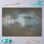 Ethereal Muse – Spookachtig Portret Decoupage Tissuepapier (Craft)