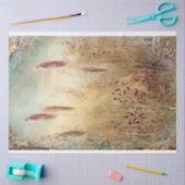 Ethereal, Pampasgrasveld, Mixed media-effect Tissuepapier (Craft)
