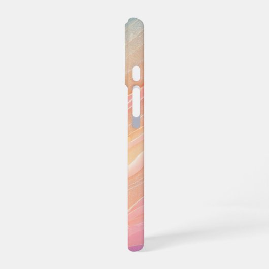  Ethereal Radiance Pastel Aurora Phone Case iPhone 16 Hoesje (Linkerkant)