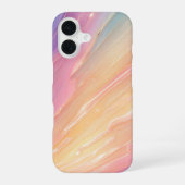  Ethereal Radiance Pastel Aurora Phone Case iPhone 16 Hoesje (Achterkant)
