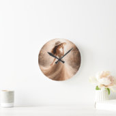 Ethereal Slavic Water Nymph | Wall Clock | Boho Ronde Klok (Huis)
