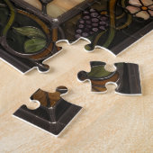 Ethereal Stained Glass Fig Branch Puzzle Legpuzzel (Zijkant)
