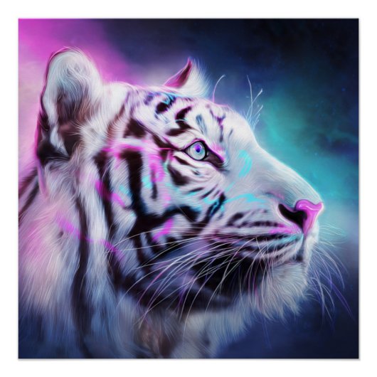 Ethereal Stripes Perfect Poster (Voorkant)