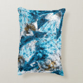 Ethereal Velocity: Geometric Cloud & Arrow Fusion Accent Kussen (Achterkant (Verticaal))
