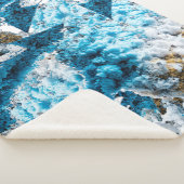 Ethereal Velocity: Geometric Cloud & Arrow Fusion Sherpa Deken (3/4)