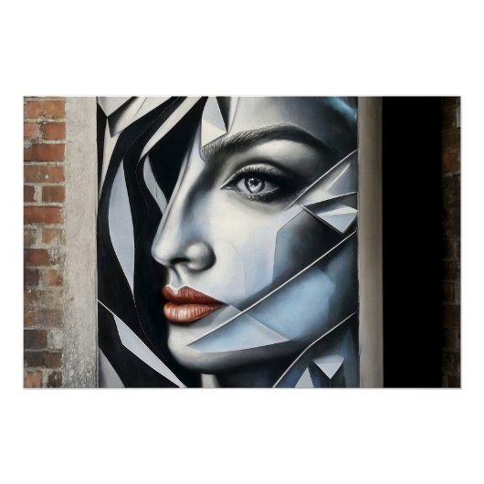 Ethereal Visage Perfect Poster (Voorkant)