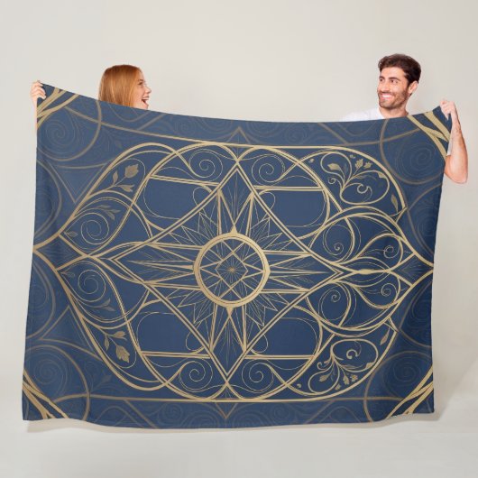 Ethereal Vision – Beyond Reality12 Fleece Deken (In situ)