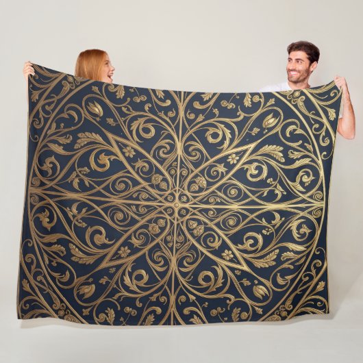 Ethereal Vision – Beyond Reality13 Fleece Deken (In situ)