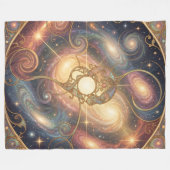 Ethereal Vision – Beyond Reality17 Fleece Deken (Voorkant (Horizontaal))