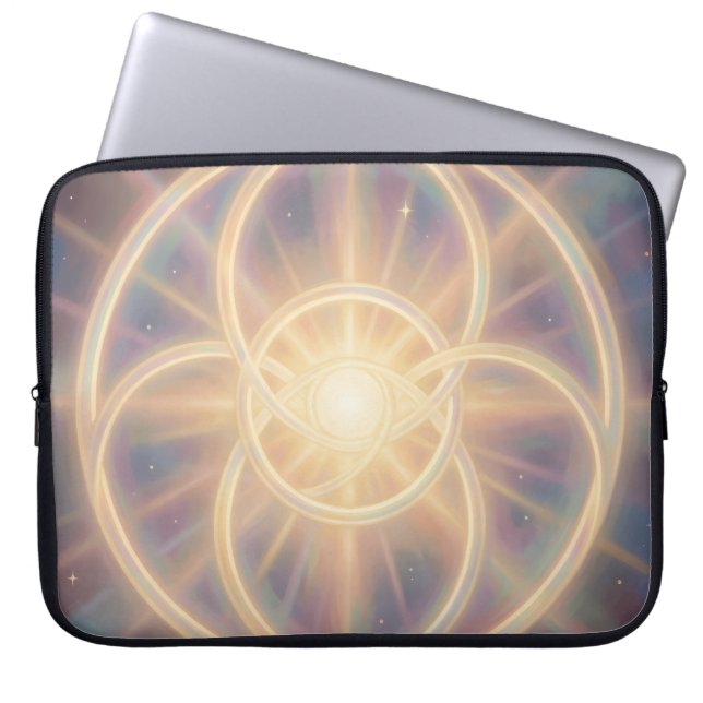 Ethereal Vision – Beyond Reality25 Laptop Sleeve (Voorkant)