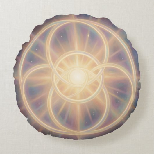 Ethereal Vision – Beyond Reality25 Rond Kussen (Voorkant)