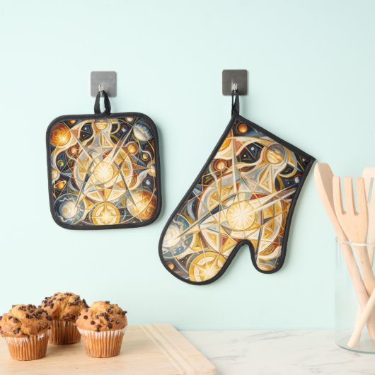 Ethereal Vision – Beyond Reality26 Ovenwant & Pannenlap Set (Insitu(Ophanging))