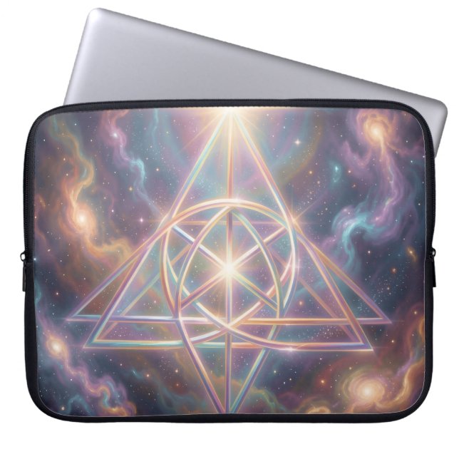 Ethereal Vision – Beyond Reality27 Laptop Sleeve (Voorkant)