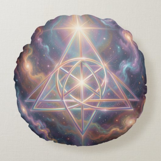 Ethereal Vision – Beyond Reality27 Rond Kussen (Voorkant)