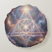 Ethereal Vision – Beyond Reality27 Rond Kussen (Achterkant)
