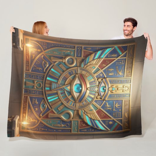 Ethereal Vision – Beyond Reality31 Fleece Deken (In situ)