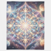 Ethereal Vision – Beyond Reality33 Fleece Deken (Voorkant)