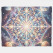 Ethereal Vision – Beyond Reality33 Fleece Deken (Voorkant (Horizontaal))