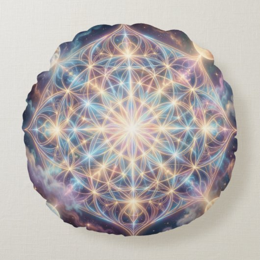 Ethereal Vision – Beyond Reality33 Rond Kussen (Voorkant)