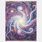 Ethereal Vision – Beyond Reality38 Fleece Deken (Voorkant)