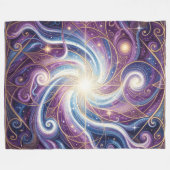 Ethereal Vision – Beyond Reality38 Fleece Deken (Voorkant (Horizontaal))