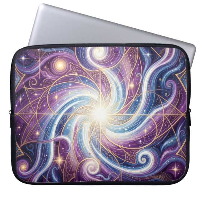 Ethereal Vision – Beyond Reality38 Laptop Sleeve (Voorkant)