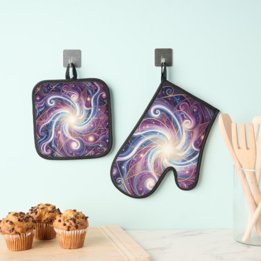 Ethereal Vision – Beyond Reality38 Ovenwant & Pannenlap Set (Insitu(Ophanging))