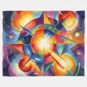 Ethereal Vision – Beyond Reality41 Fleece Deken (Voorkant (Horizontaal))