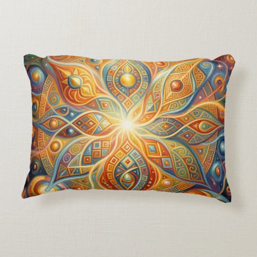 Ethereal Vision – Beyond Reality42 Accent Kussen (Achterkant)