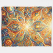 Ethereal Vision – Beyond Reality42 Fleece Deken (Voorkant (Horizontaal))