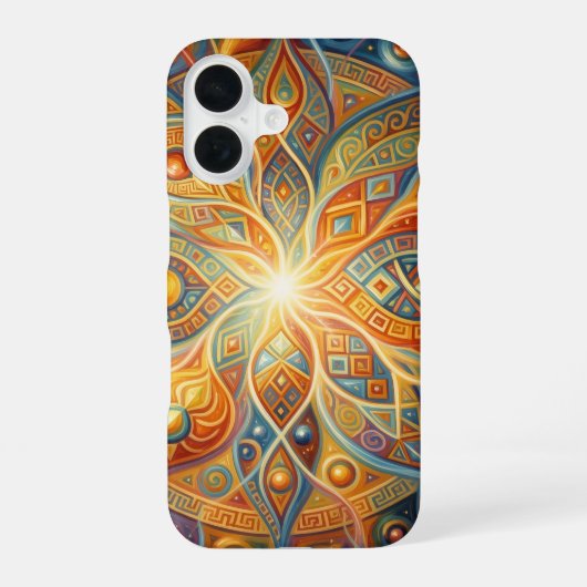 Ethereal Vision – Beyond Reality42 iPhone 16 Hoesje (Achterkant)
