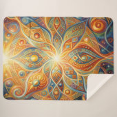 Ethereal Vision – Beyond Reality42 Sherpa Deken (Voorkant (horizontaal))