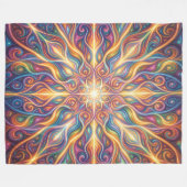 Ethereal Vision – Beyond Reality44 Fleece Deken (Voorkant (Horizontaal))