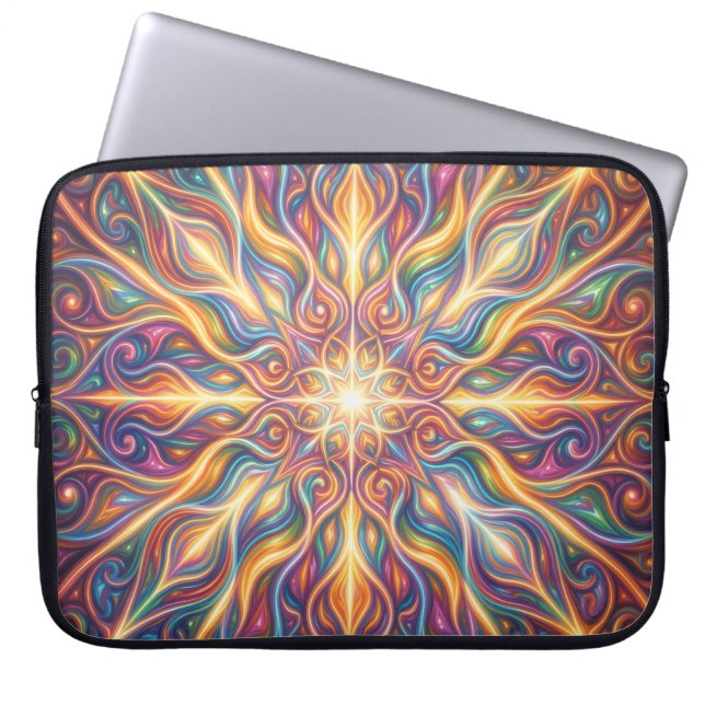 Ethereal Vision – Beyond Reality44 Laptop Sleeve (Voorkant)