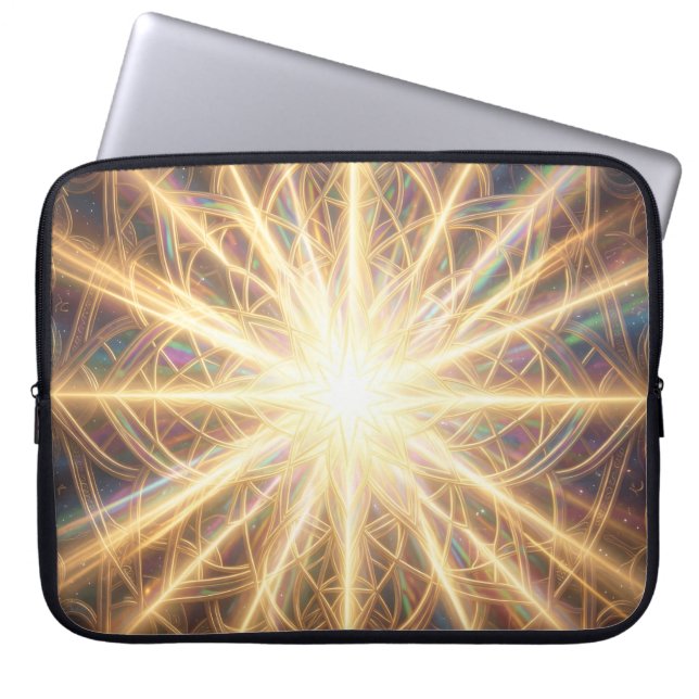 Ethereal Vision – Beyond Reality47 Laptop Sleeve (Voorkant)