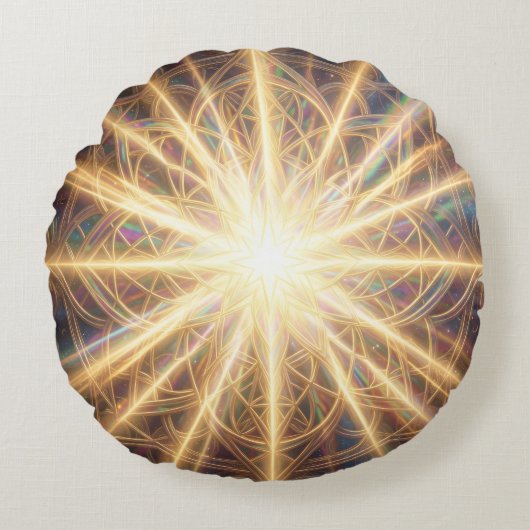 Ethereal Vision – Beyond Reality47 Rond Kussen (Voorkant)
