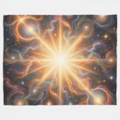 Ethereal Vision – Beyond Reality48 Fleece Deken (Voorkant (Horizontaal))