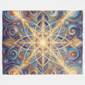 Ethereal Vision – Beyond Reality49 Fleece Deken (Voorkant (Horizontaal))