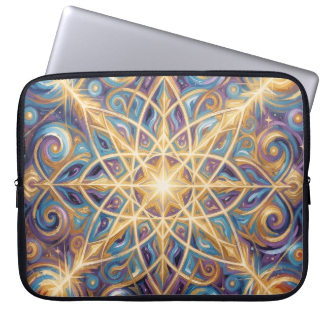 Ethereal Vision – Beyond Reality49 Laptop Sleeve (Voorkant)