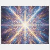 Ethereal Vision – Beyond Reality52 Fleece Deken (Voorkant (Horizontaal))